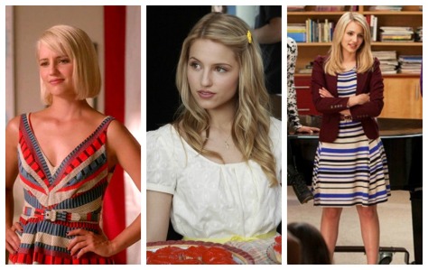 quinn fabray outfit ideas, glee outfits, glee fashion, dianna agron, styledbysteph